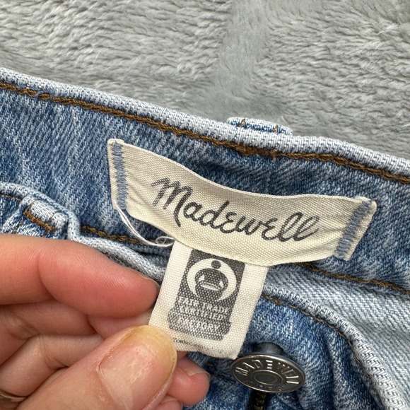 Madewell Jeans Women 23 Blue The Perfect Vintage Wide-Leg Jean High Rise Denim - Picture 14 of 16